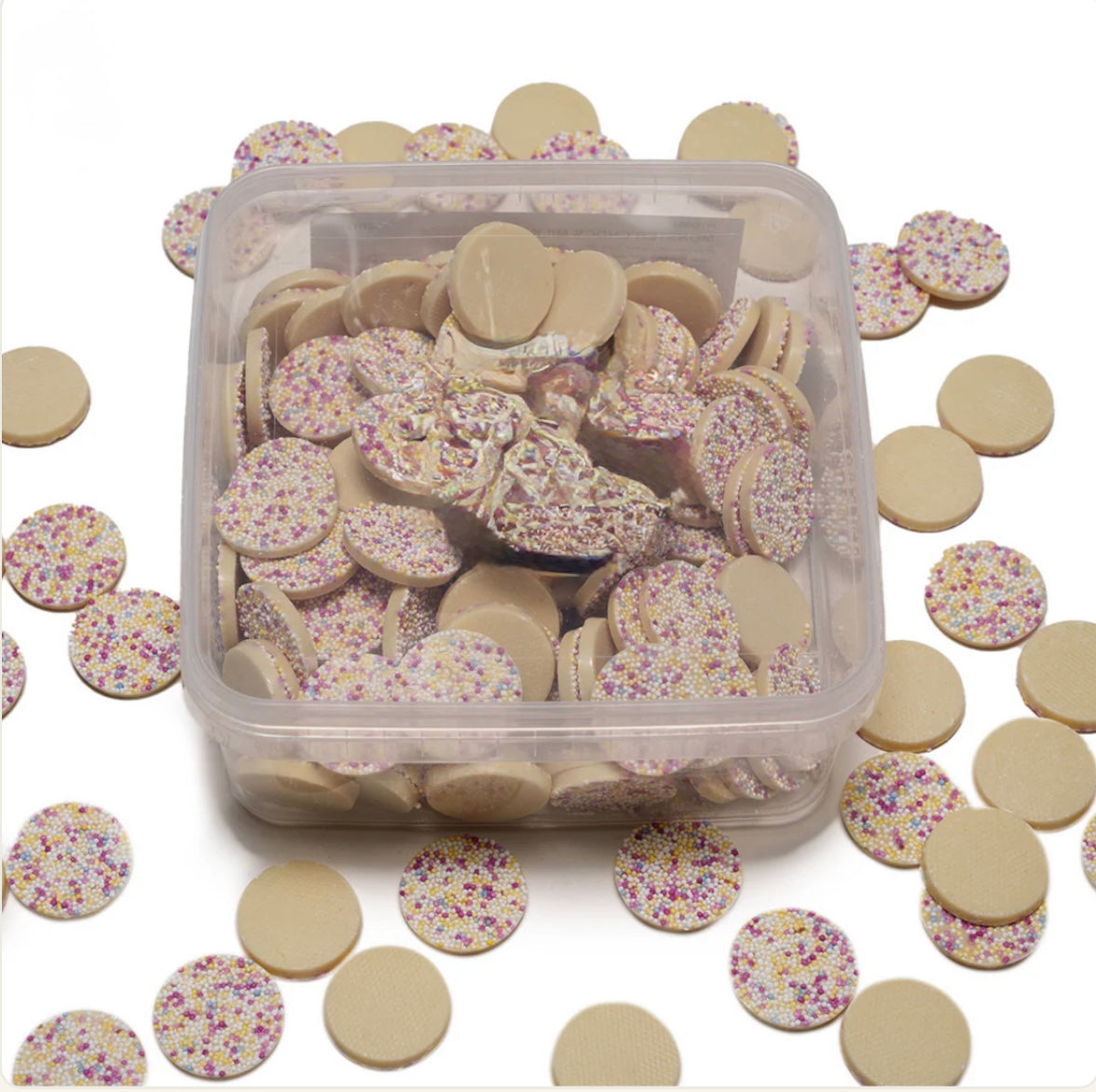 White Chocolate Coins