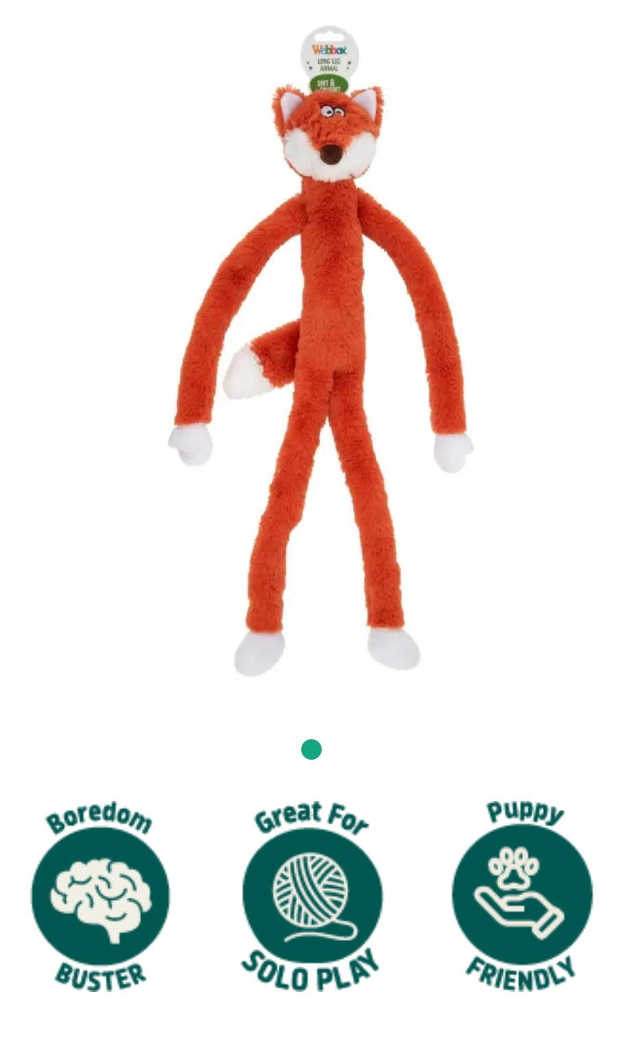 Long Leg Animal Fox Dog Toy