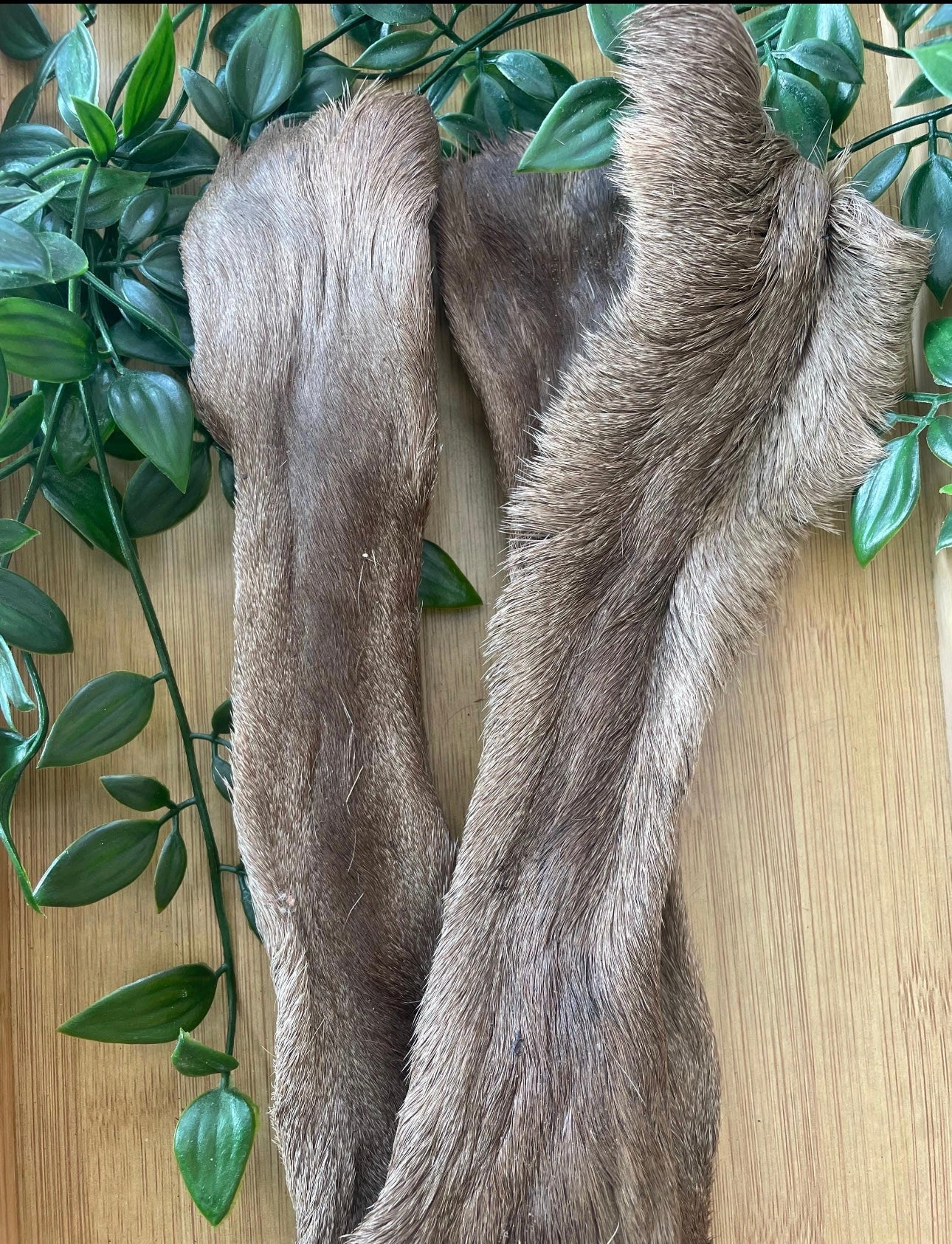Hairy Deer skin flats