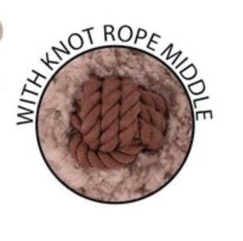 Plush & Rope Animal Toy