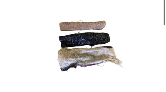 Beef skin with hair 15cm