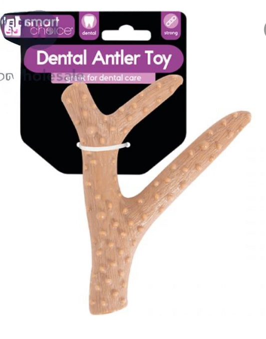 Nylon dental antler dog Toy 13.5cm