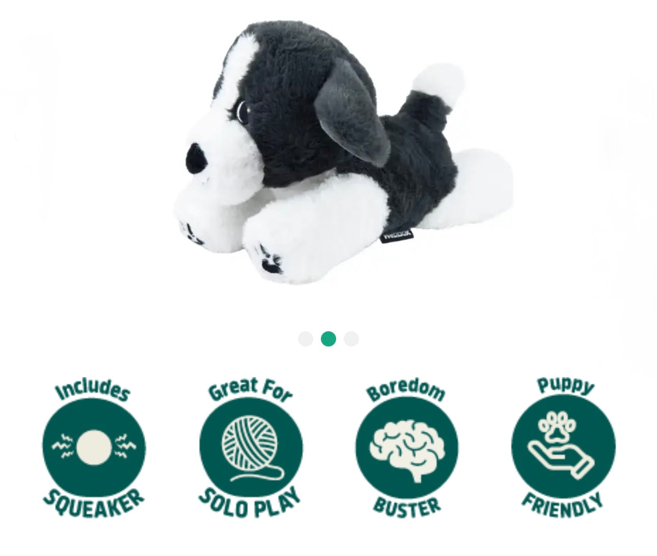 Webbox Plush Collie Dog Toy