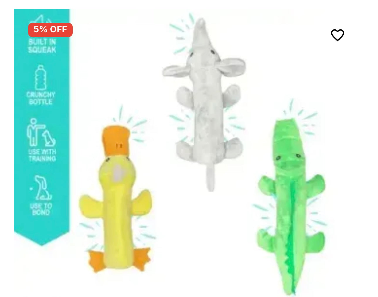 Crinkle body Toy