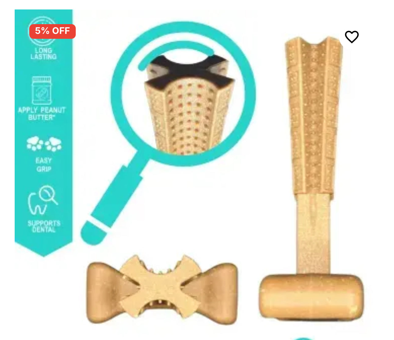 Bamboo/Nylon Enrichment T Bone